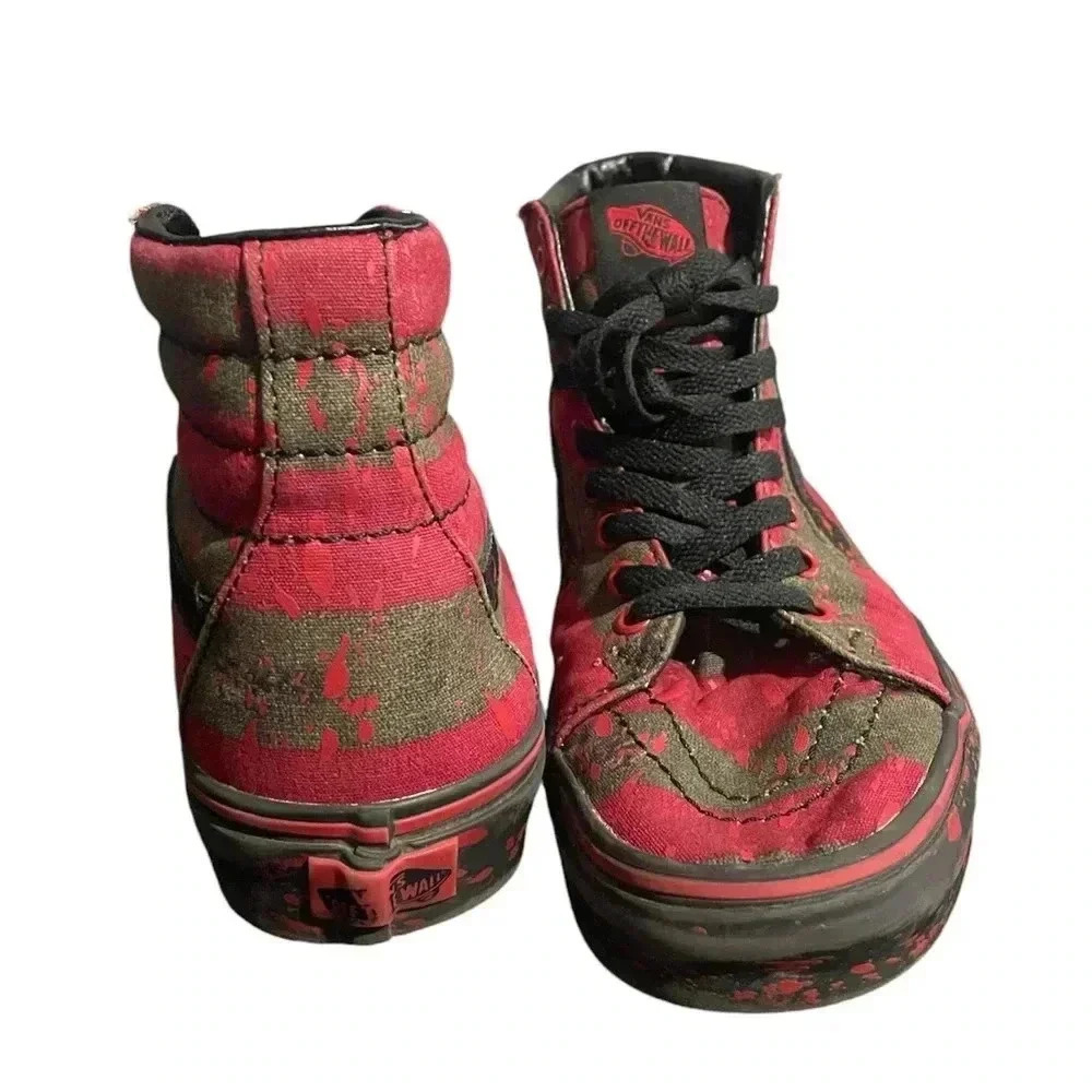 VANS House of Terror x Sk8 Hi Nightmare on Elm Street - Picture 4 of 4